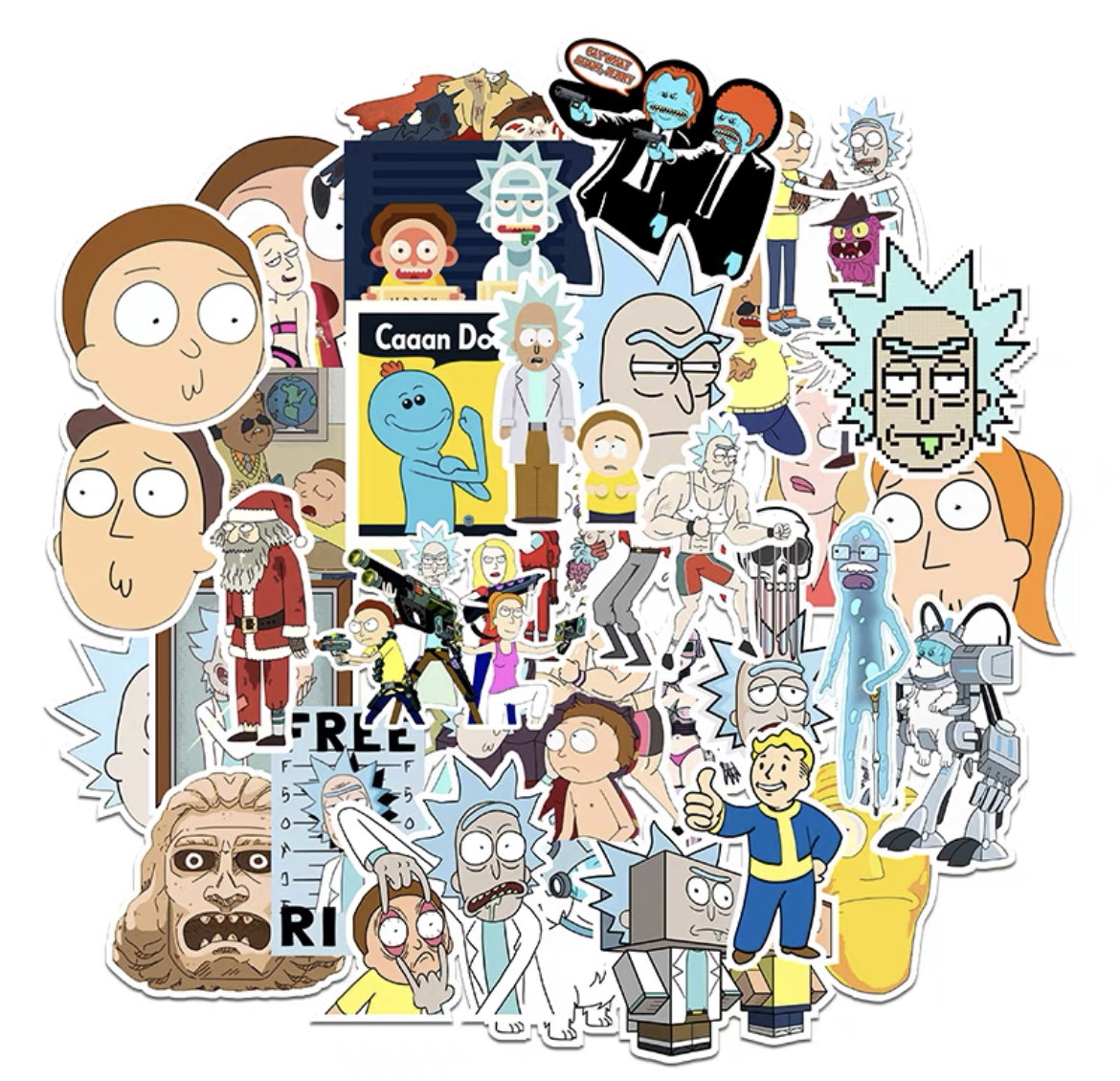 Rick and Morty Stickers_0