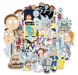 Rick and Morty Stickers