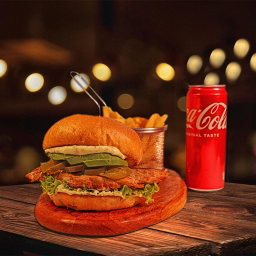 Chicken Burger برجر دجاج مشوي ومقلي