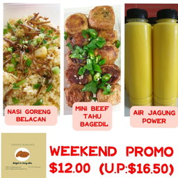 Weekend Combo Set (Fri/Sat/Sun)