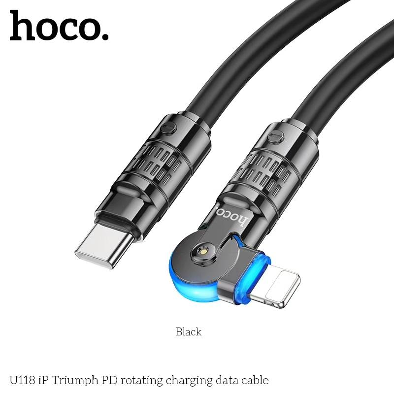 HOCO U118 27W Type-C to Lightning Cable Fast Charging.._3