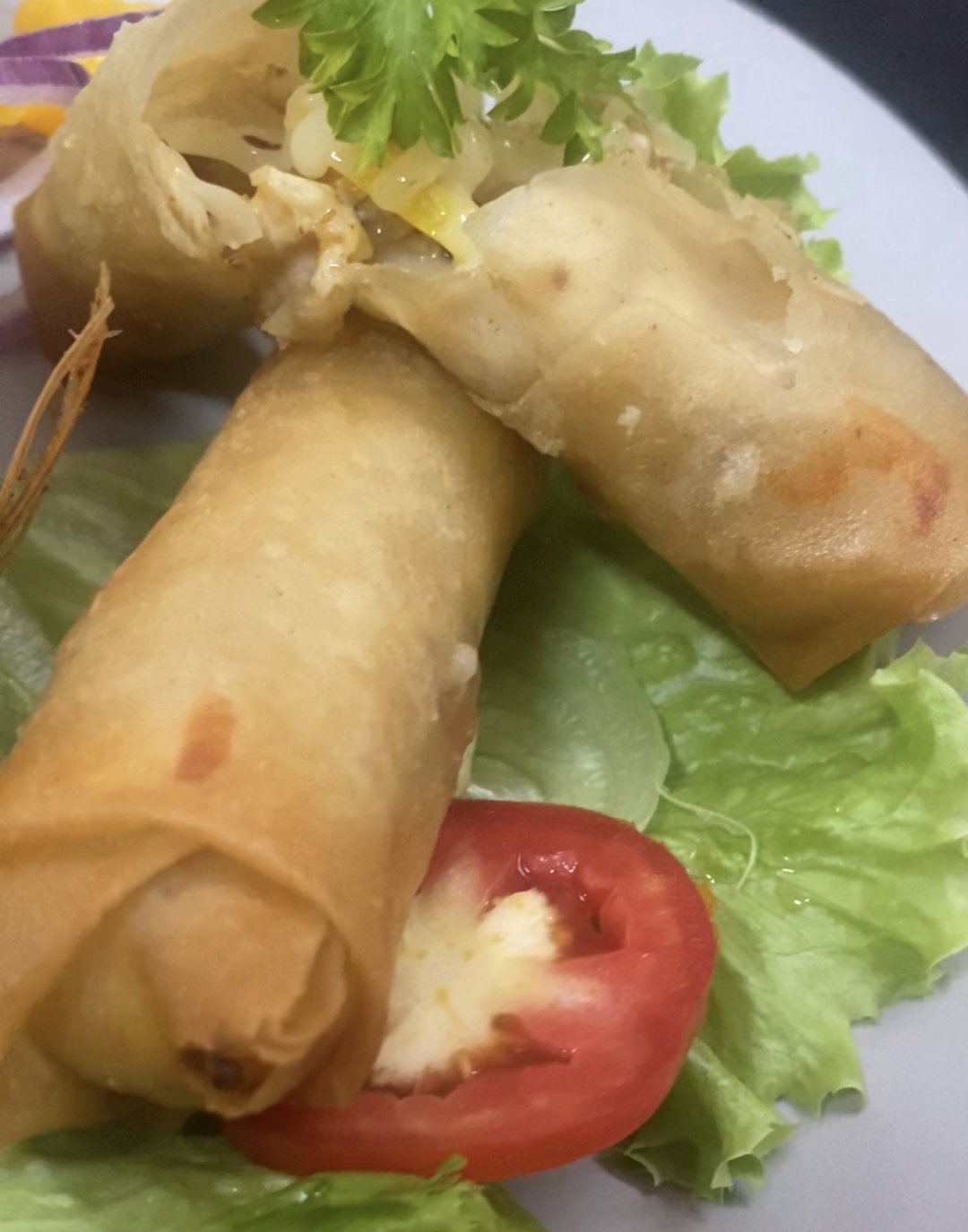 Spring Rolls (2 Rolls per serving)
