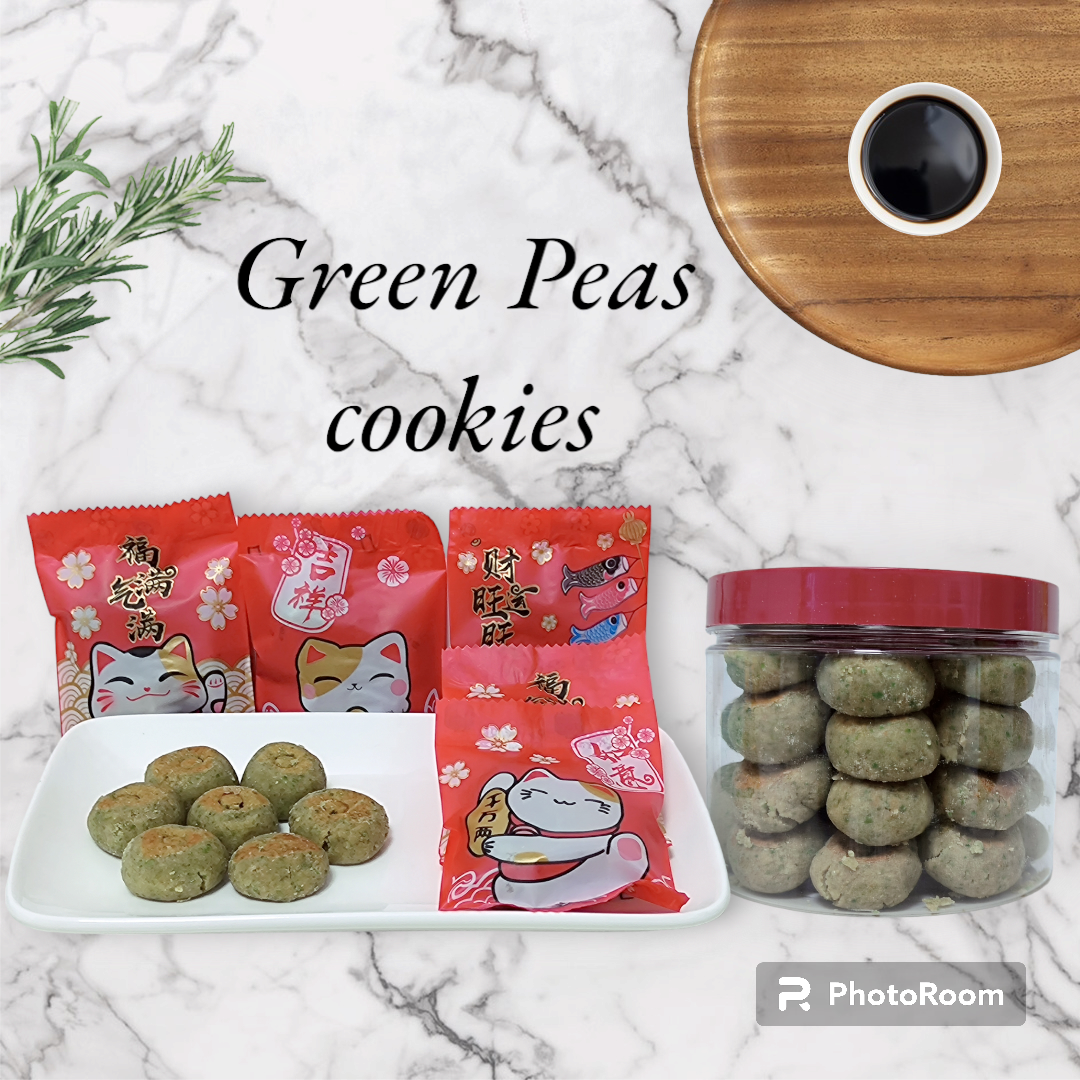 Green Pea cookies 