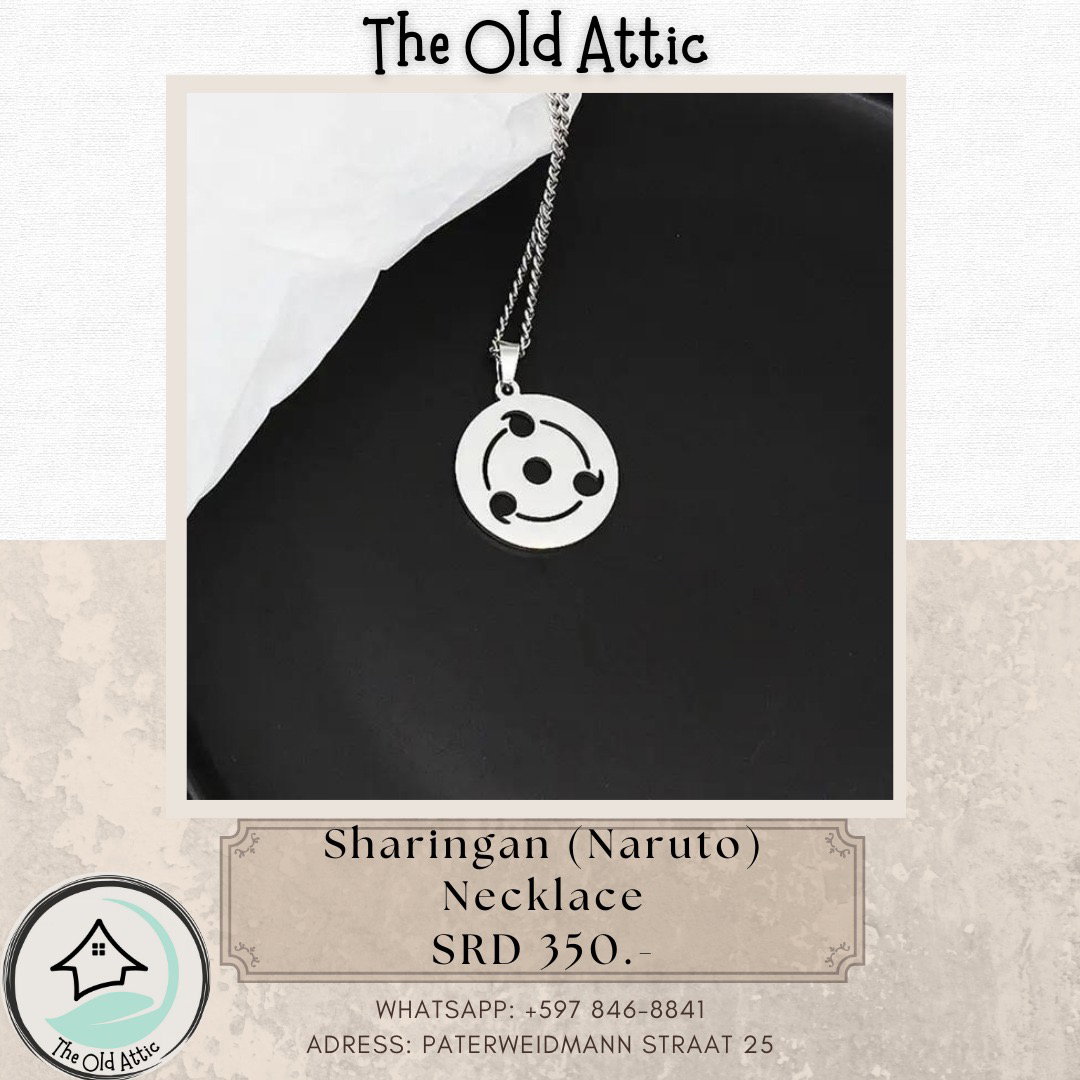 Sharingan necklace