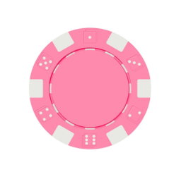 Pink Chip Golf Ball Marker 40mm