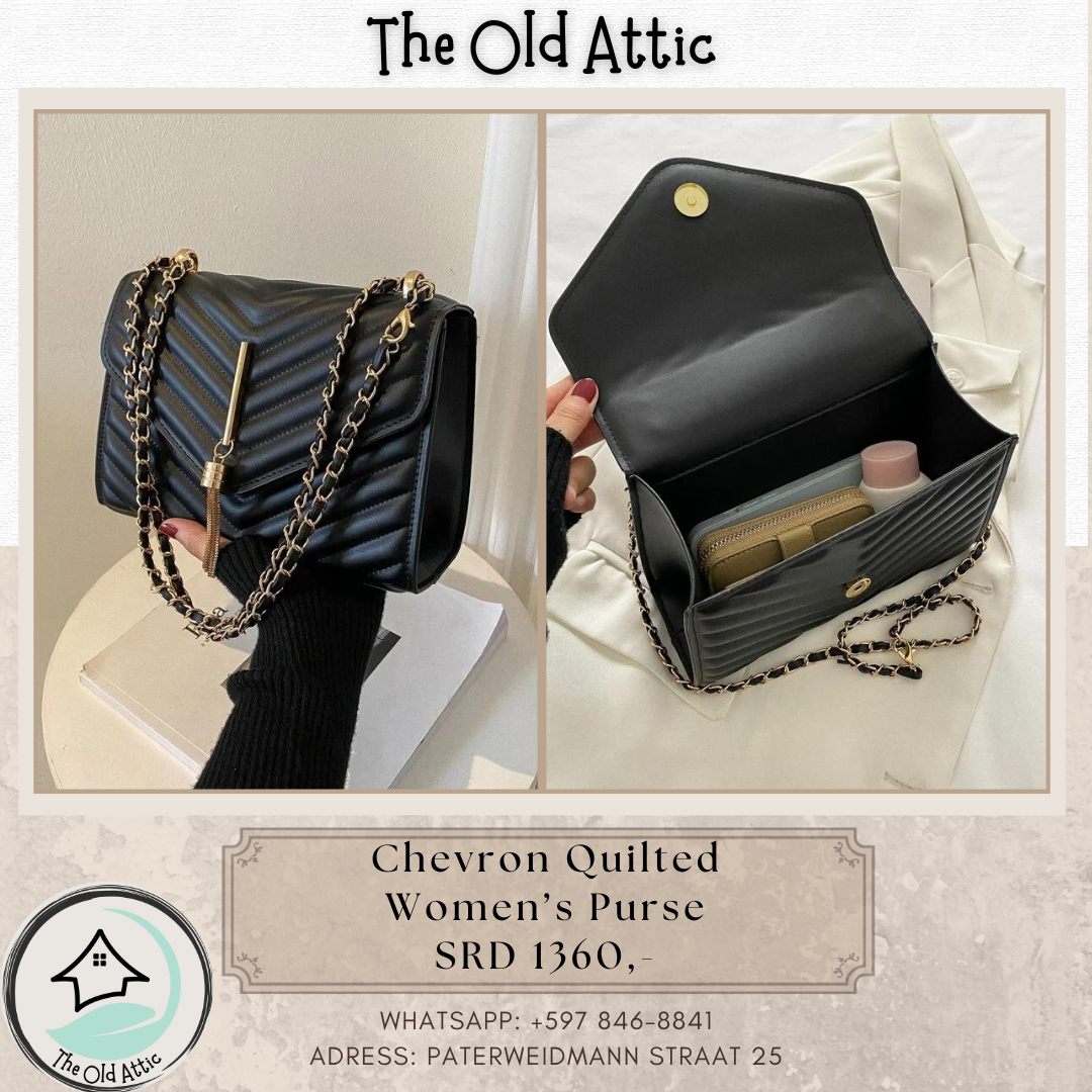 Chevron Quilted Women's Purse_0