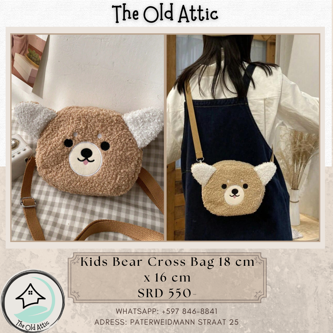 Kids bear crossbag