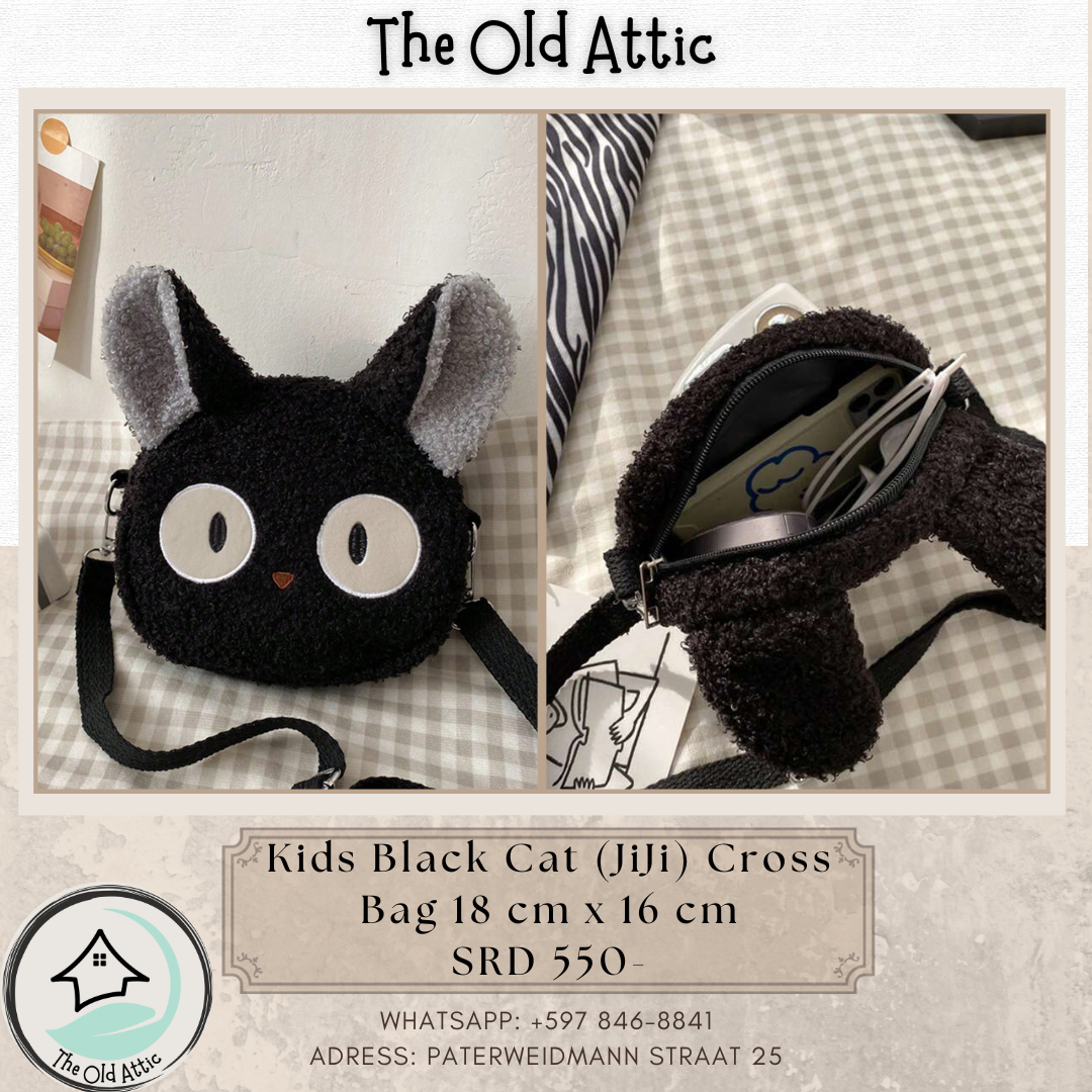 Kids Black cat (Jiji) Crossbag