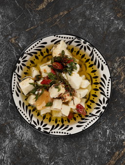 Feta Marinated in Olive Oil w/ Chili Padi, 100g