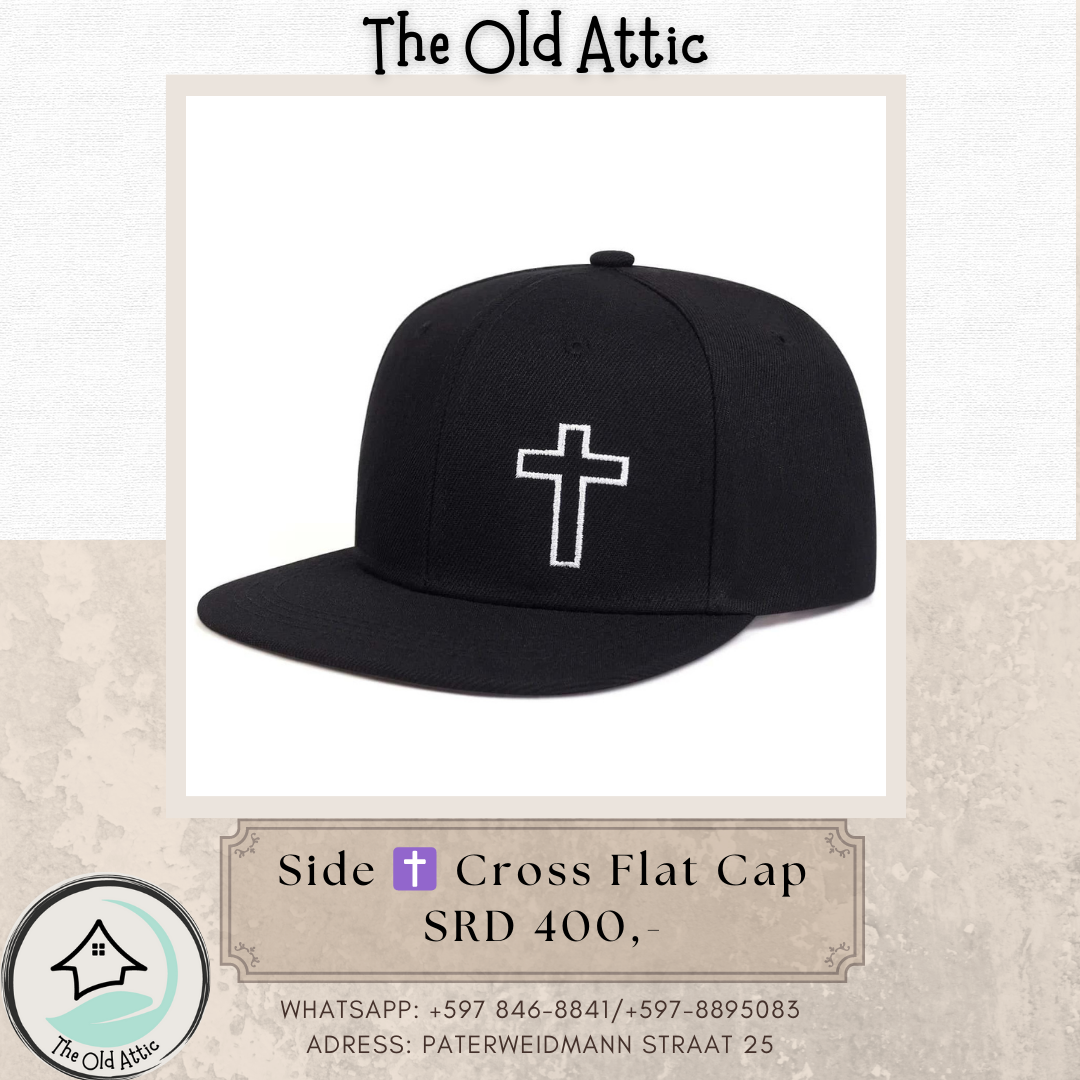 Cross Flat Brim Cap
