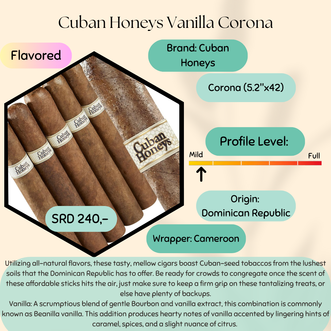 Cuban Honeys Vanilla Corona_0