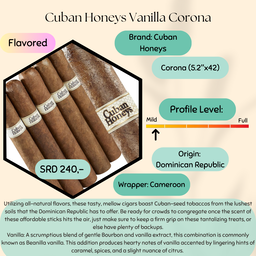 Cuban Honeys Vanilla Corona