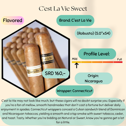 C'est la Vie Toro Sweet (6.0"x50)
