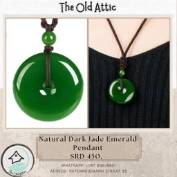 Natural Dark Jade Emerald 