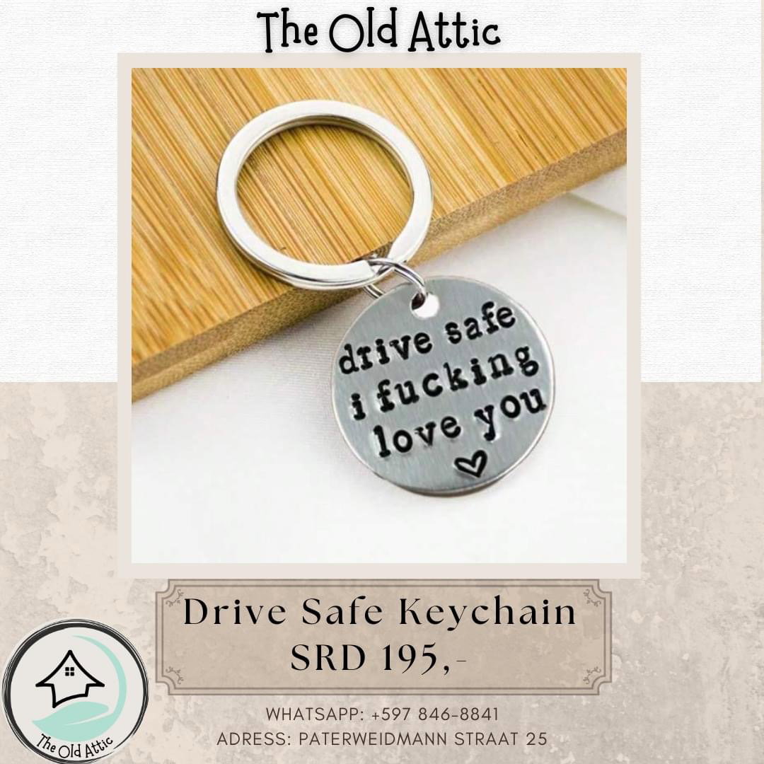 Drive safe keychain _0