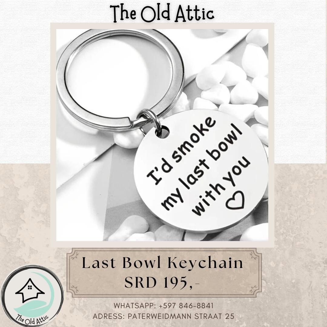 Last bowl keychain