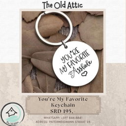 You’re my favorite keychain 