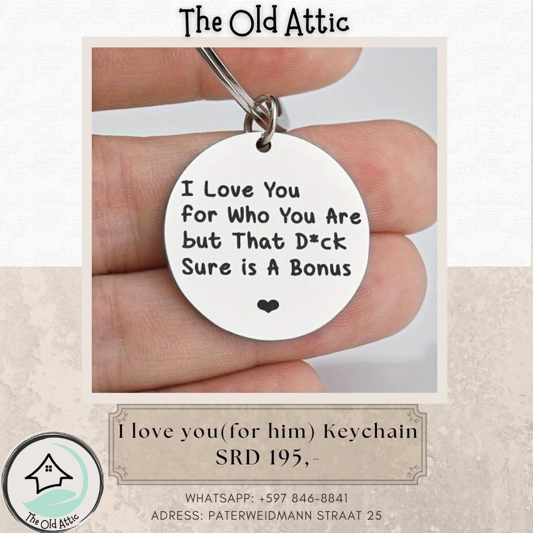 I love you (for him) keychain _0