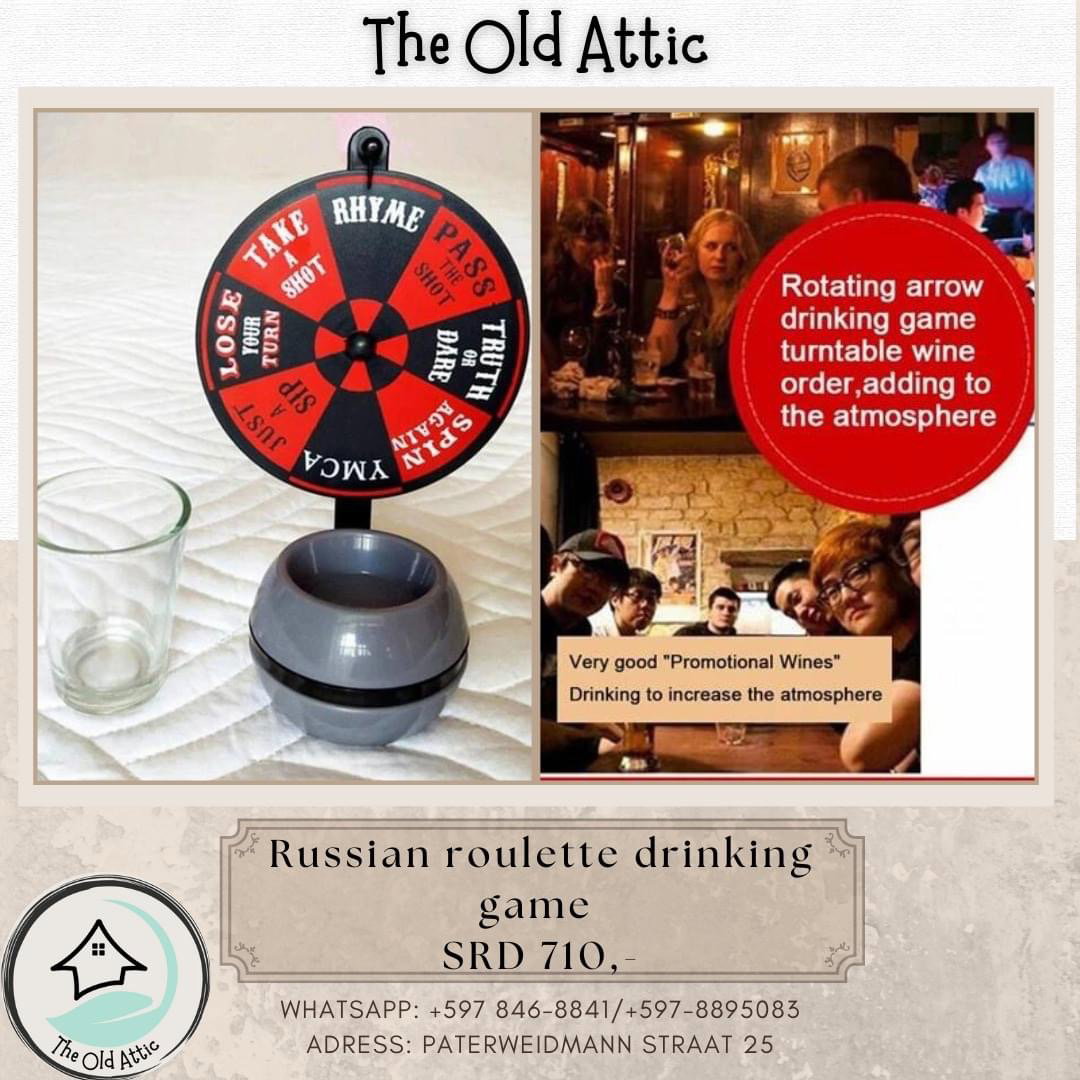Russian roulette drinking game_0