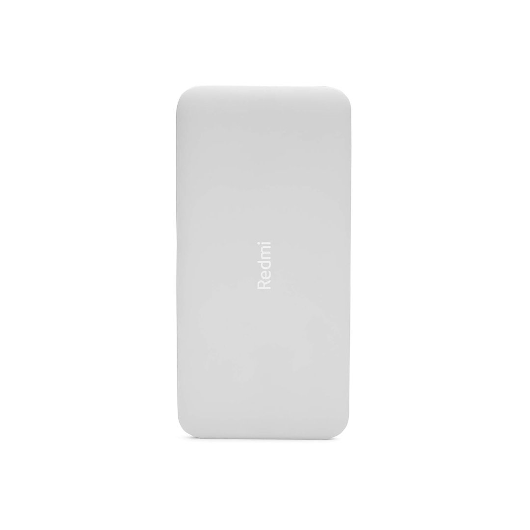 Xiaomi Redmi ‎PB100LZM Lithium Polymer 10000 Mah Fast Charging Slim Power Bank (White, 10W Fast Charging, Dual Ports)