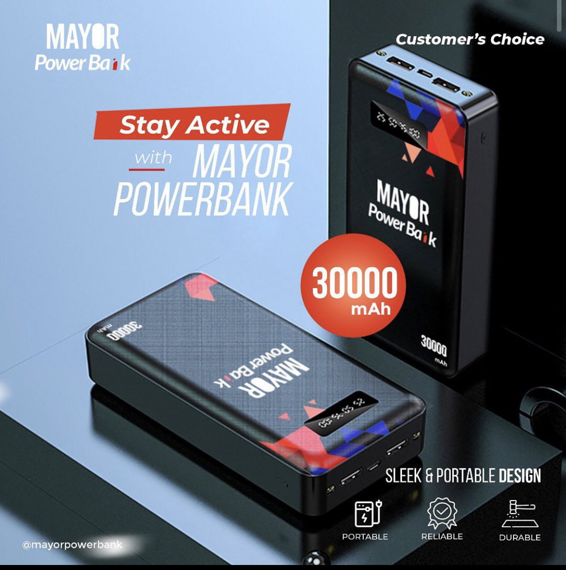 Mayor  MI-Y30 30000mAh PowerBank_1