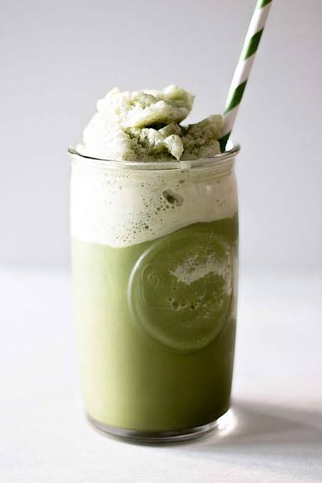 Iced Matcha Green Tea Latte _0