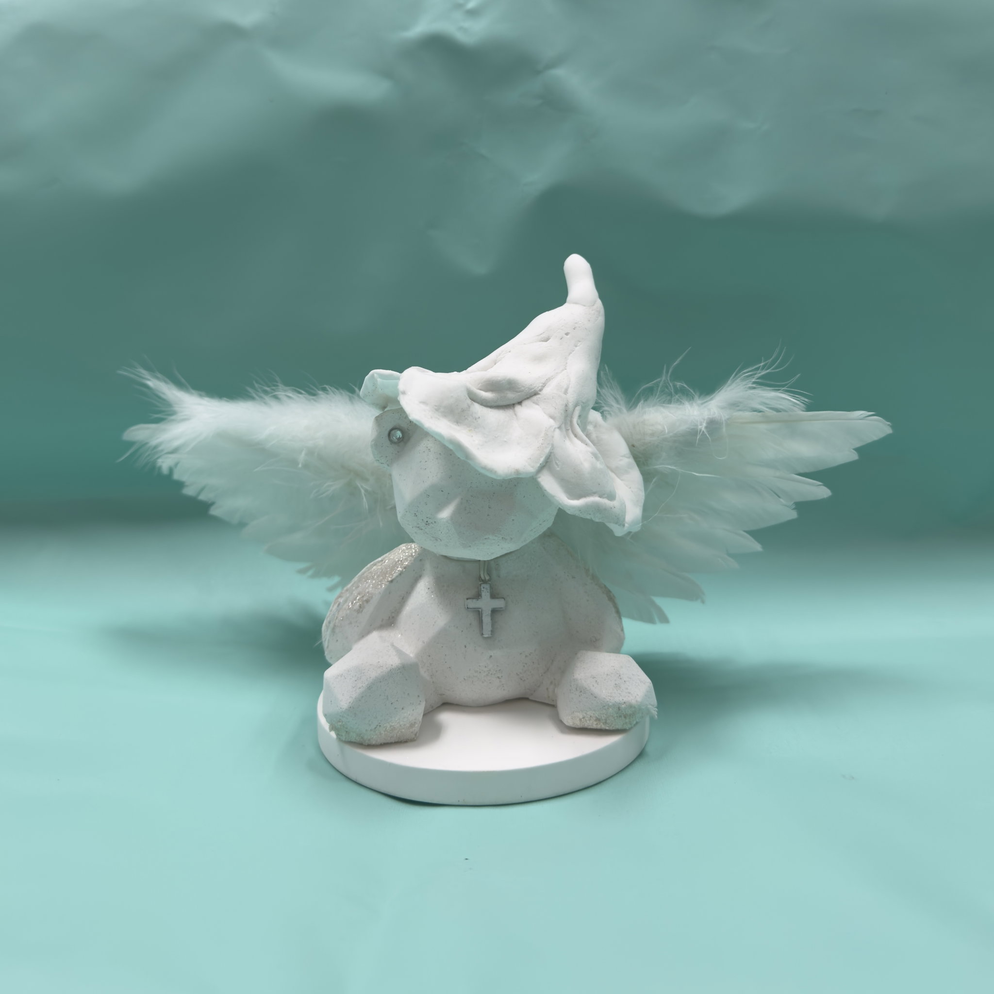 WHITE ELF BEAR ANGEL_1