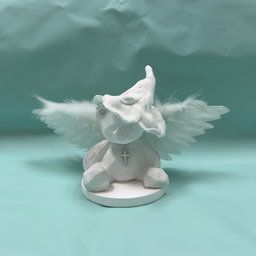 WHITE ELF BEAR ANGEL