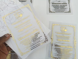 VELLUM INVITATION