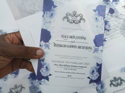 VELLUM INVITATION