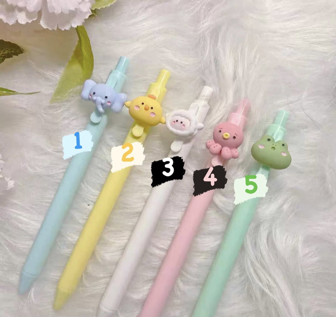 Animal Face Pens