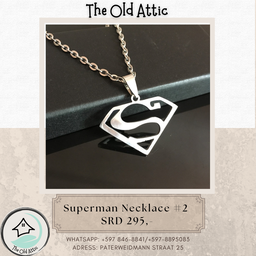 superman and batman necklace 