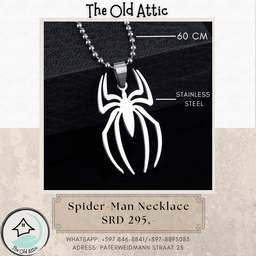 spiderman necklace 