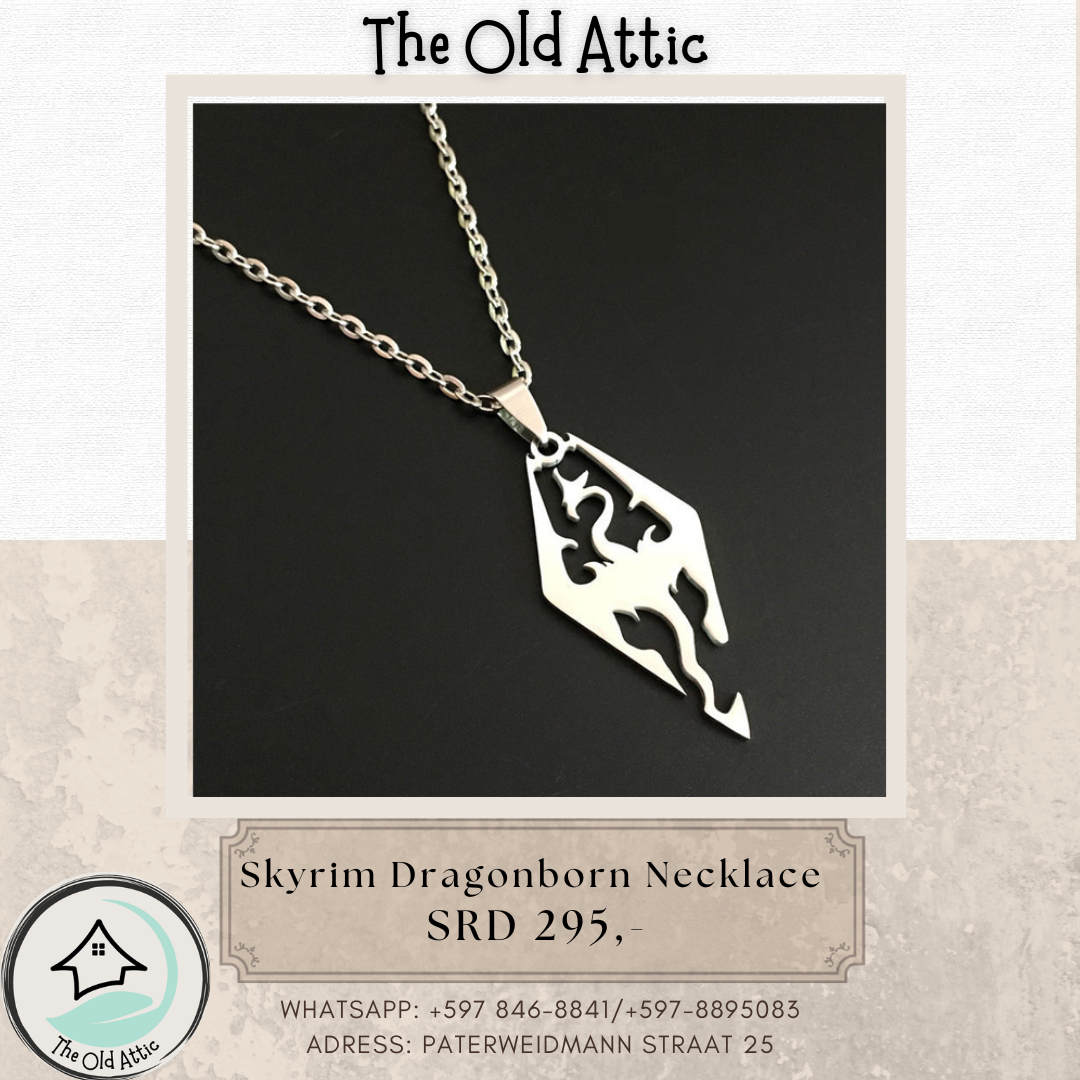 skyrim dragonborn necklace 
