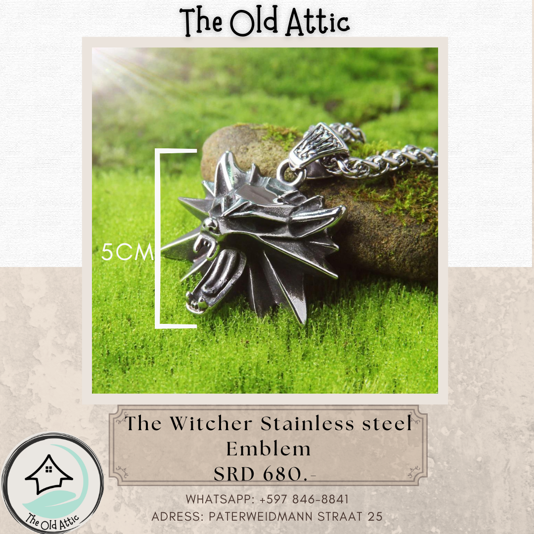 the witcher stainless steel emblem_0