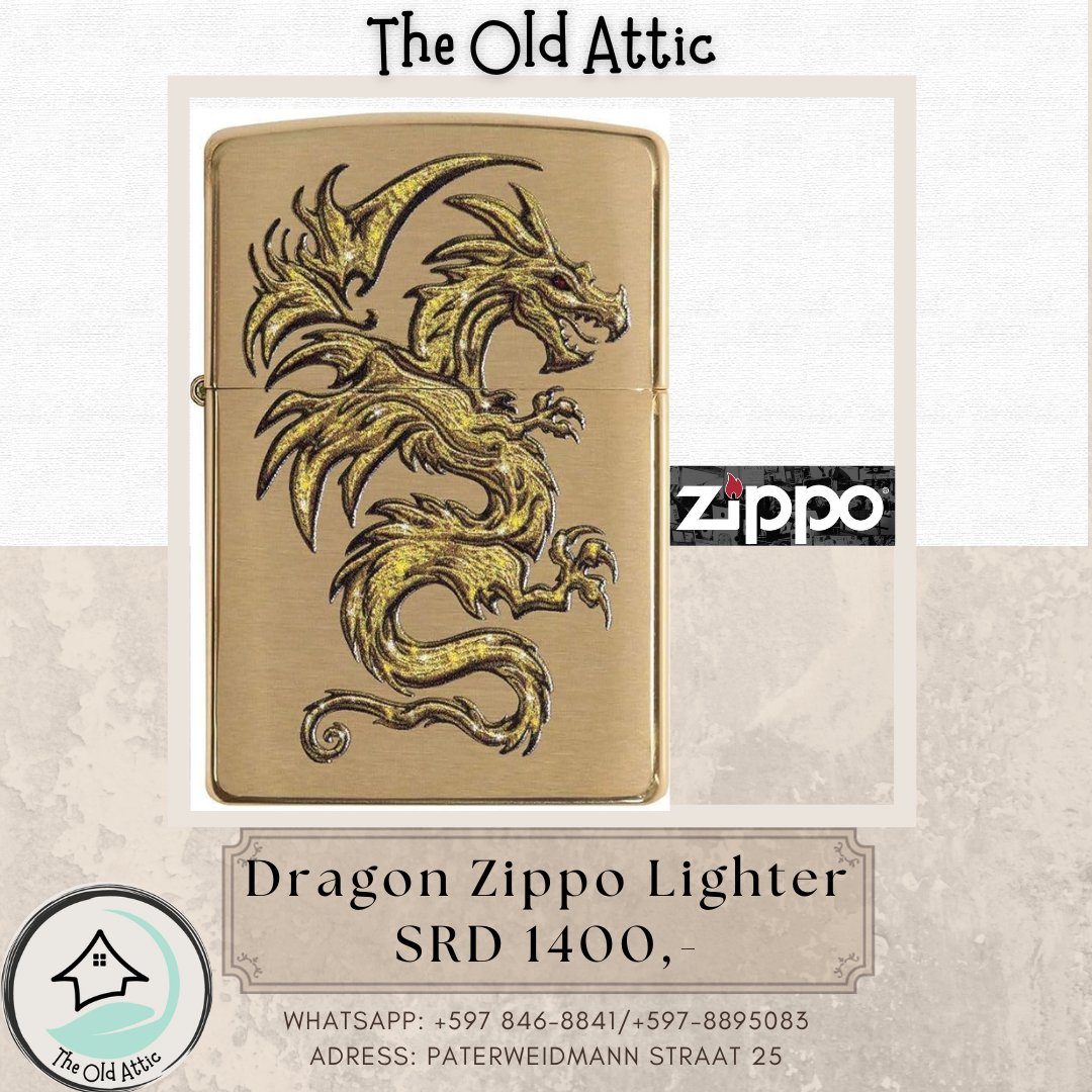 Dragon Zippo Lighter 