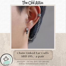 Chain Linked Ear Cuffs 