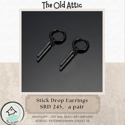 Stick Drop Earrings 
