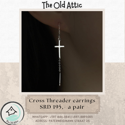 Cross Threader earrings 