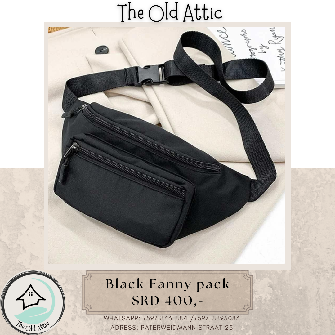 Black Fanny Pack _0
