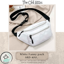 White Fanny Pack