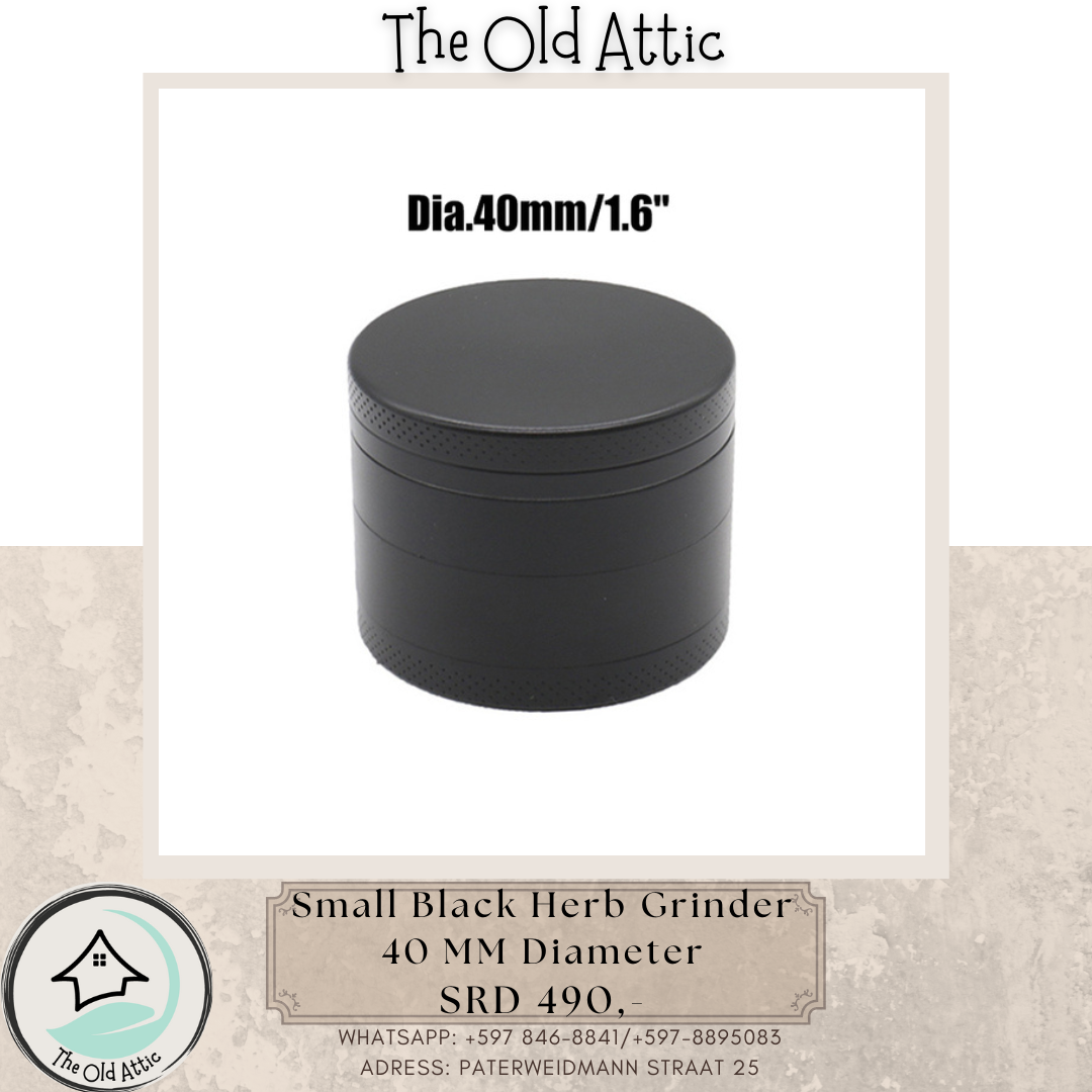 small Black Herb Grinder_0