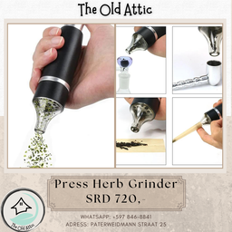 Press Herb Grinder 