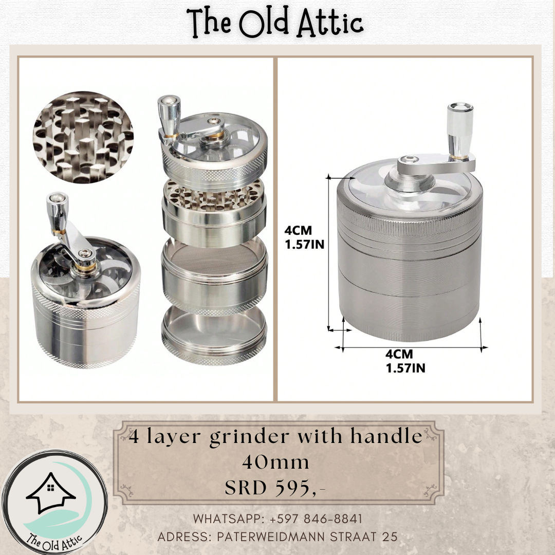 4 Layer Grinder with Handle_0