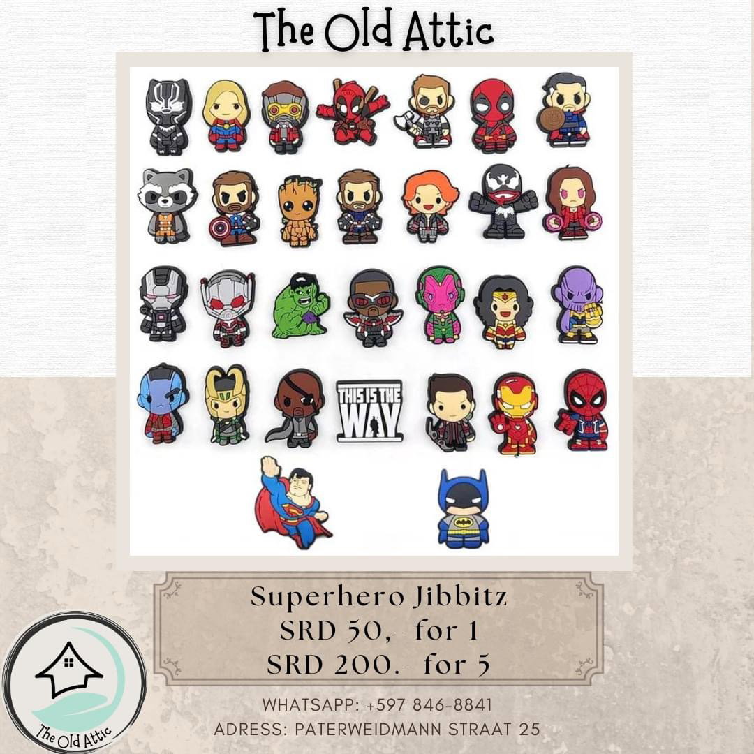 Superhero Jibbitz _0