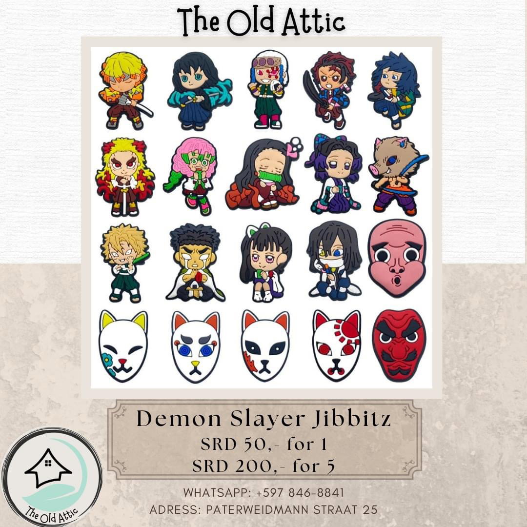 Demon Slayer Jibbitz 