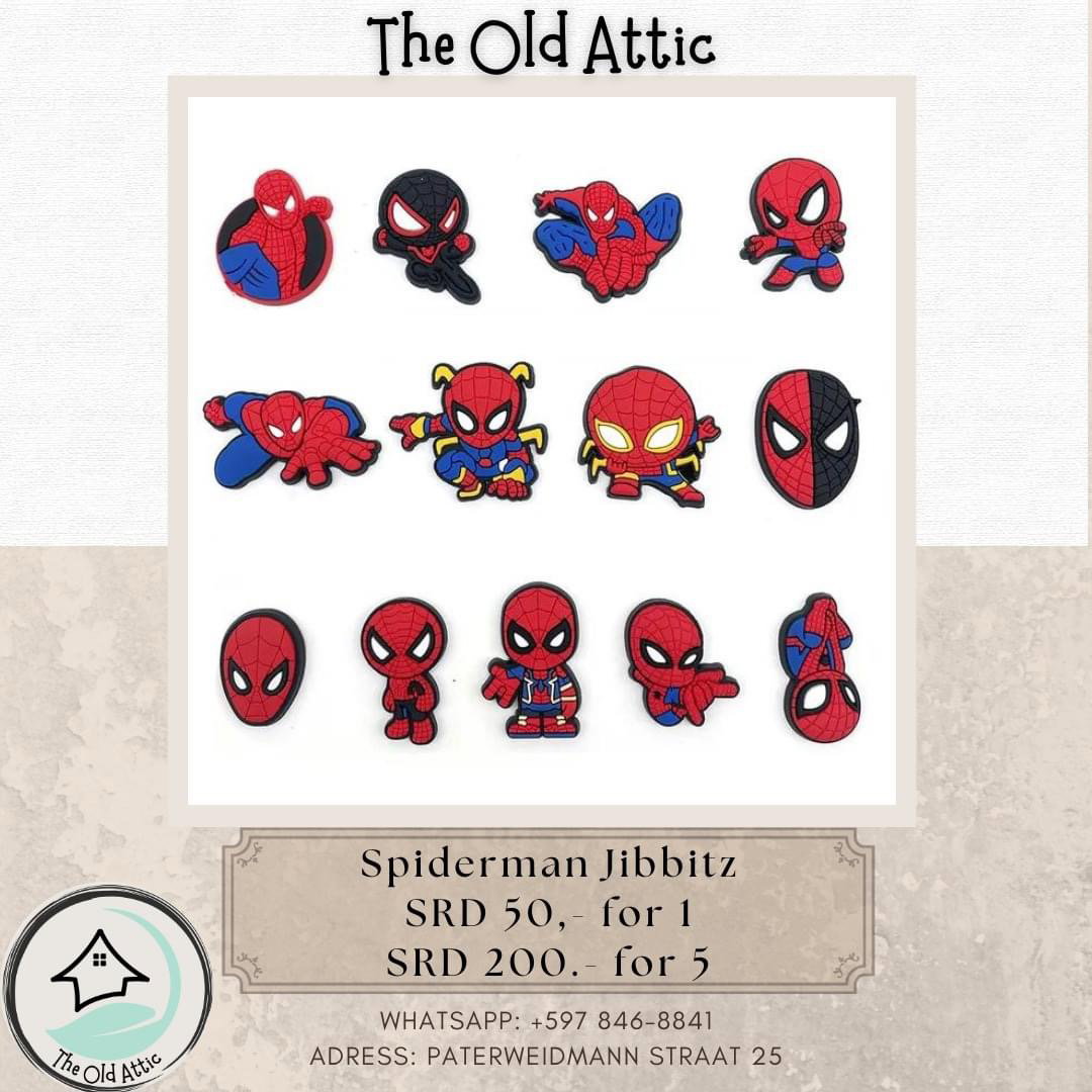 Spider-Man jibbitz 