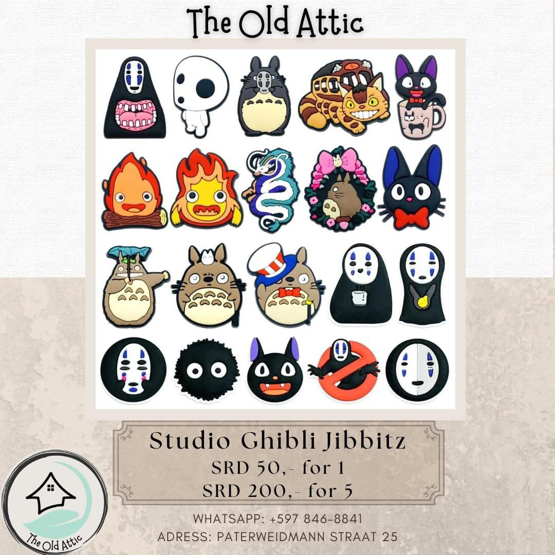Studio Ghibli Jibbitz 