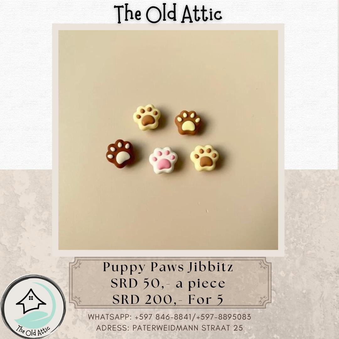 Puppy Paws Jibbitz