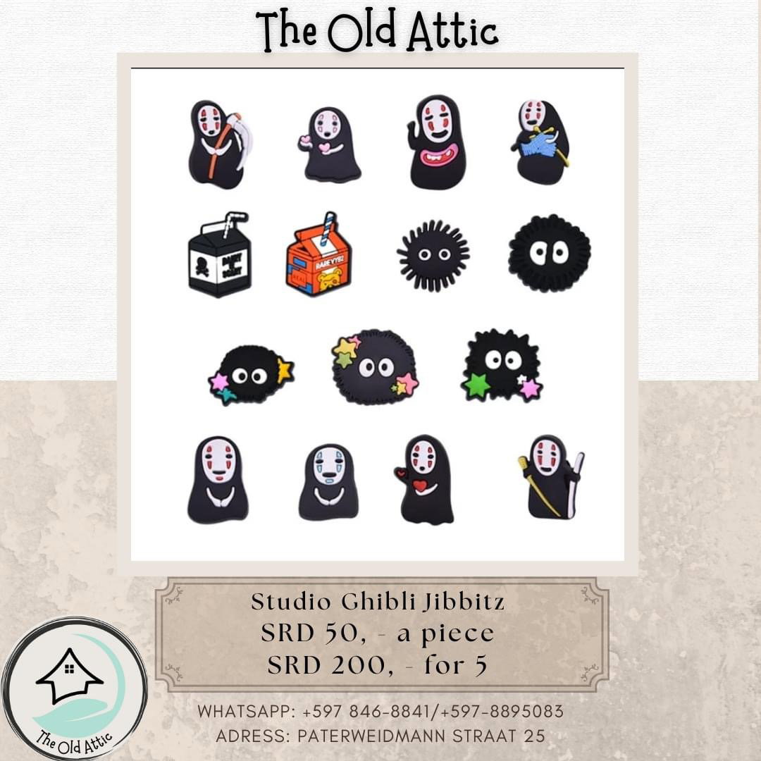Studio ghibli jibbitz #2